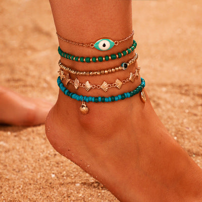 5pcs Anklet Set